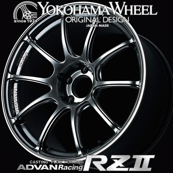 美品 アドバンレーシングRZ2 17インチ アドバン レーシング RZ2 RZII 輸入車用 アルミホイール 17×7.0J 4/100