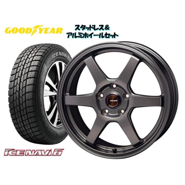 スタッドレスタイヤ ホイール4本set Goodyear Icenavi6 自動車 5 60r16 J Tech Gm Zrr70w S 6 Gm ノア Zrr70w Zrr75w Gy Jsg6set 0544 Howa Rs