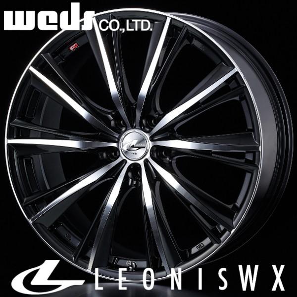 ウエッズ レオニス WX アルミホイール 15×5.5J 4/100 +50 ブラック