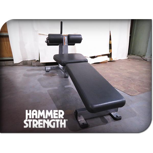 HAMMER STRENGTH/ハンマー・ストレングス/DECLINE/ABDOMINAL BENCH