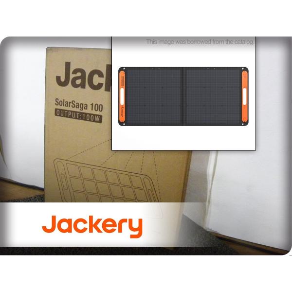 □新品□未使用品□Jackery□SolarSaga 100(100W/20V)□ポータブル太陽