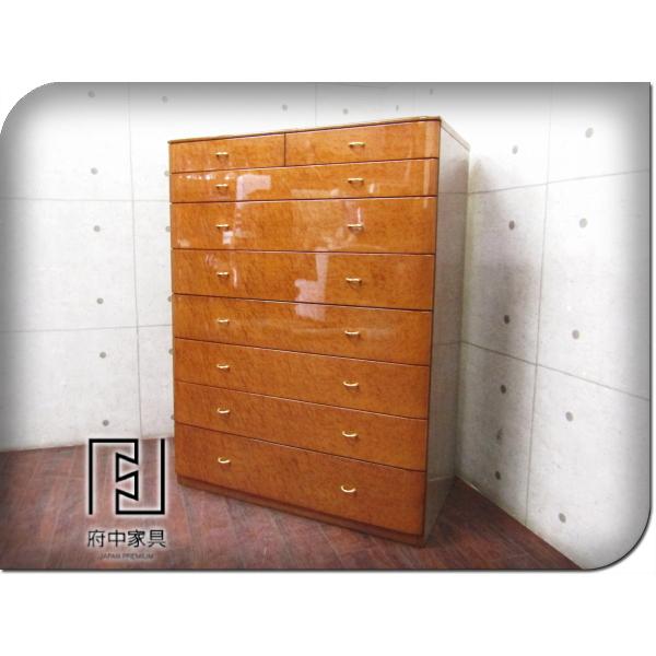 □最高級□IDC大塚家具□府中家具□バーズアイメープル□エレガント