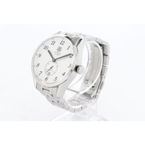 タグホイヤー TAG Heuer 腕時計 カレラ キャリバー6 ヘリテージ WAS2111RAT4509 メンズ 自動巻 SS 2針 スモセコ デイト 美品 → 2308LM002