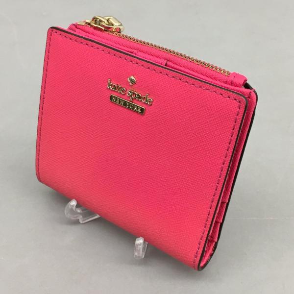 ケイトスペード kate spade 二つ折り財布 パスケース付き 2405LT054
