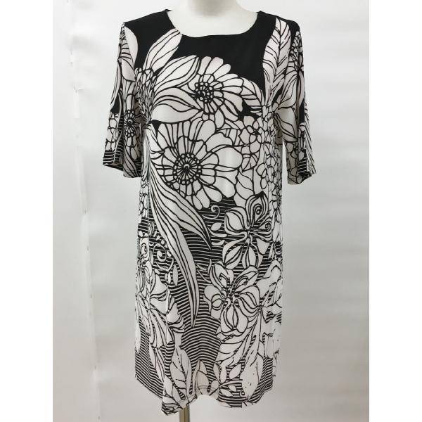 ファッションメッセージ FASHION MESSAGE カットソー ブラック/ホワイト 2507WS130