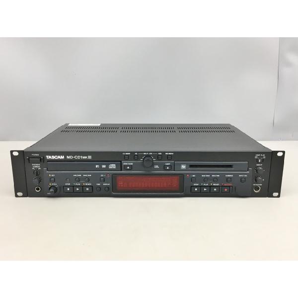 【美品】TASCAM MD-CD1 タスカム CDデッキ リモコン付き ③ CD/MDコンビデッキ MD-CD1 MKIII タスカム TASCAM 2012年製 リモコン