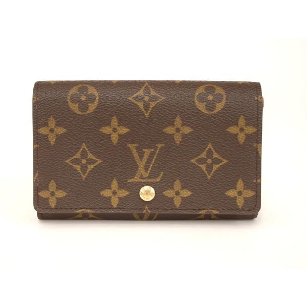 ルイヴィトン モノグラム ポルト モネ ビエ トレゾール 二つ折り財布 ルイヴィトン LOUIS VUITTON 二つ折り財布 モノグラム ポルトモネ