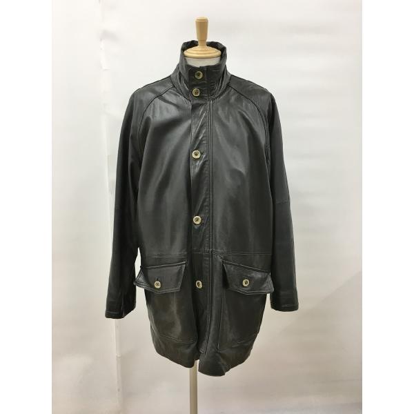 ガウディ Gaudi ジャケット XL ブラック ラムレザー ラムレザー 裏地付き スペイン製 レザーコート 2509WR119