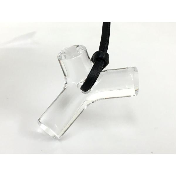 バカラ Baccarat ネックレス Y字型 BONE クリスタル → 2510LA005