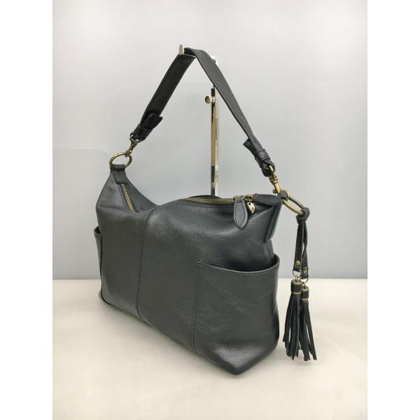 ジュリアーノ デザイン JulianoDesign ハンドバッグ ショルダーバッグ 2WAY ブラック レザー ショルダーベルト付 2511LR344