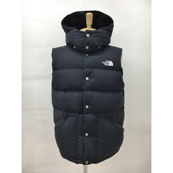 ザ・ノース・フェイス THE NORTH FACE ダウンベスト S ブラック ノースリーブ ND92231 キャンプシェラベスト 2511WT027