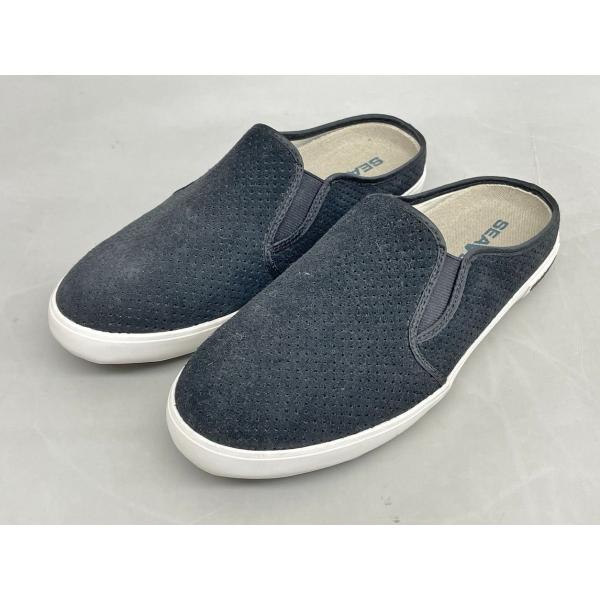 シービーズ SEAVEES スリッポン ブラック US5-6 レディース 2601LR099