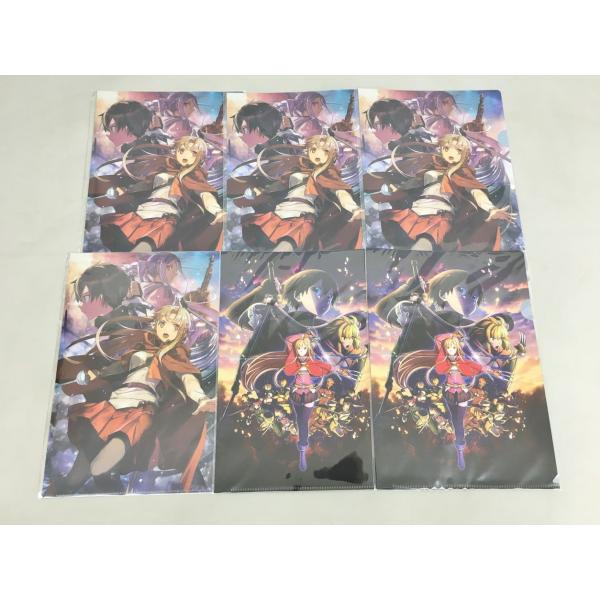 キャラクターグッズまとめ 劇場版 ソードアートオンライン プログレッシブ A4クリアファイル 6点セット 未使用 2602LT147