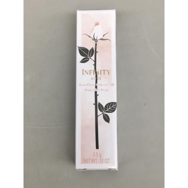 コーセー KOSE 口紅 インフィニティ ロイヤルフラワーコレクションXIII ブライトグロウ ルージュ 01 3.5g 未開封 2603LT113