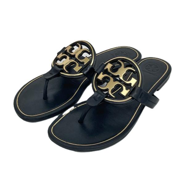 トリーバーチ Tory Burch トングサンダル ブラック 6 1/2 フラットサンダル