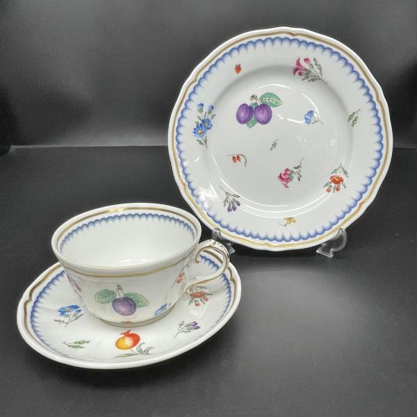 リチャードジノリ Richard Ginori イタリアンフルーツ カップ&ソーサー プレート トリオ