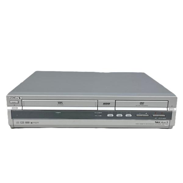 SONY ビデオ一体型HDD/DVDレコーダーRDR-VH85整備品 HDD搭載VHSビデオ一体型DVDレコーダー スゴ録 2006年製 RDR-VH85
