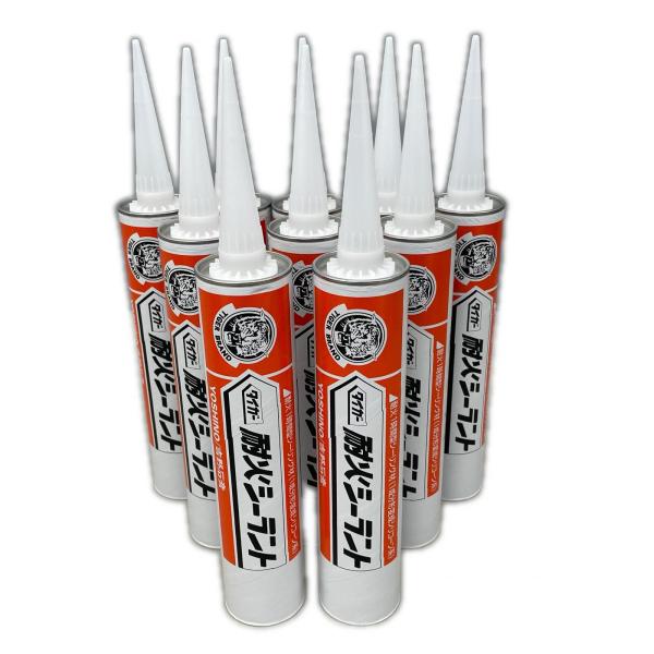 吉野石膏 タイガー ホワイト 耐火シーラント 333ml×10本セット