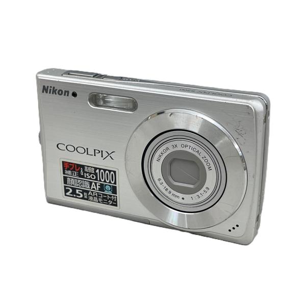 新品級★ニコン Nikon COOLPIX S200 シルバー #1122 ニコン Nikon コンパクトデジタルカメラ COOLPIX シルバー S200