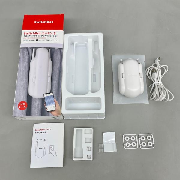 SwitchBot �J�[�e�� �����J�� �z���C�g W0701600 ���i�摜1