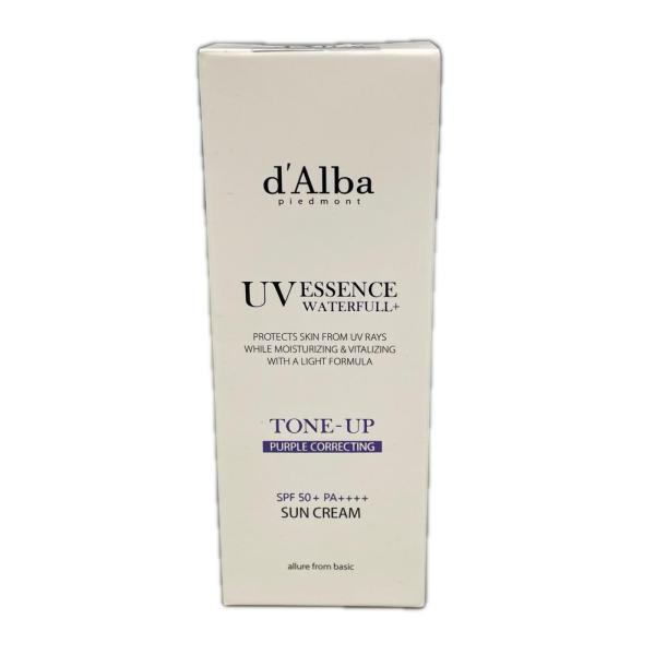 ダルバ d'Alba UV下地 パープル ウォータフルトーンアップサンクリーム 50ml SPF 50+ PA++++