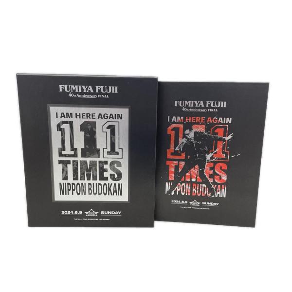 Blu-ray 藤井フミヤ 40th Anniversary FINAL I AM HERE 111 TIMES 日本武道館 2024.6.9 オペラグラス付き