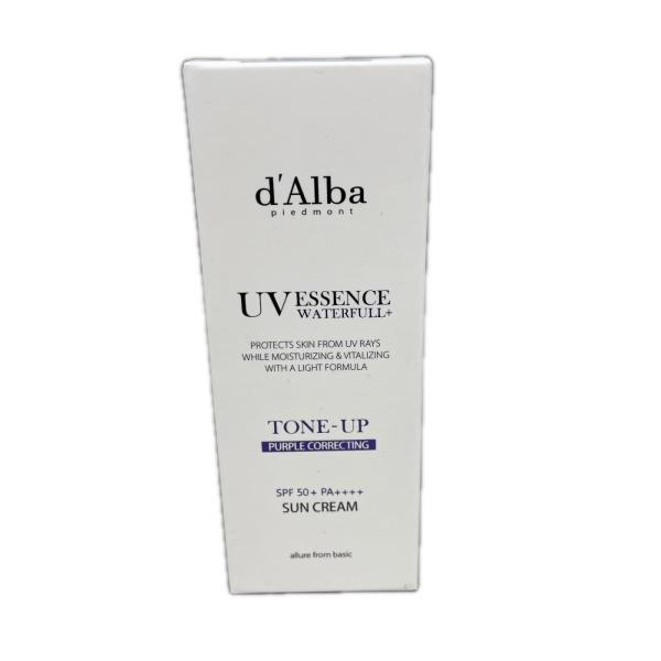 ダルバ d'Alba UV下地 パープル ウォータフルトーンアップサンクリーム 50ml SPF 50+ PA++++