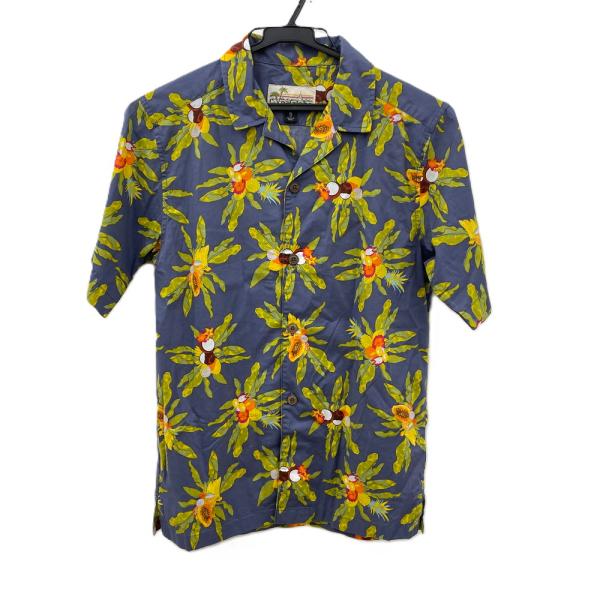 パタゴニア patagonia パタロハ pataloha アロハシャツ XL 14 ネイビー系  キッズ
