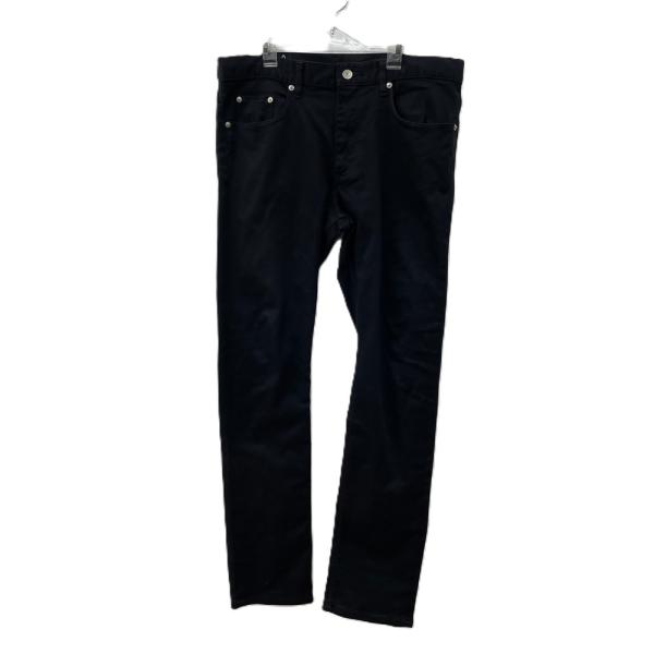 スリムテーパードパンツ BEAUTY&YOUTH UNITED ARROWS ビューティーアンドユース 33 ブラック ストレッチ