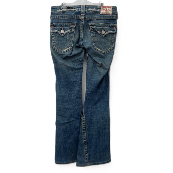 トゥルーレリジョン TRUE RELIGION デニムパンツ ブーツカット ストレッチ ダメージ加工 made in USA サイズ 27