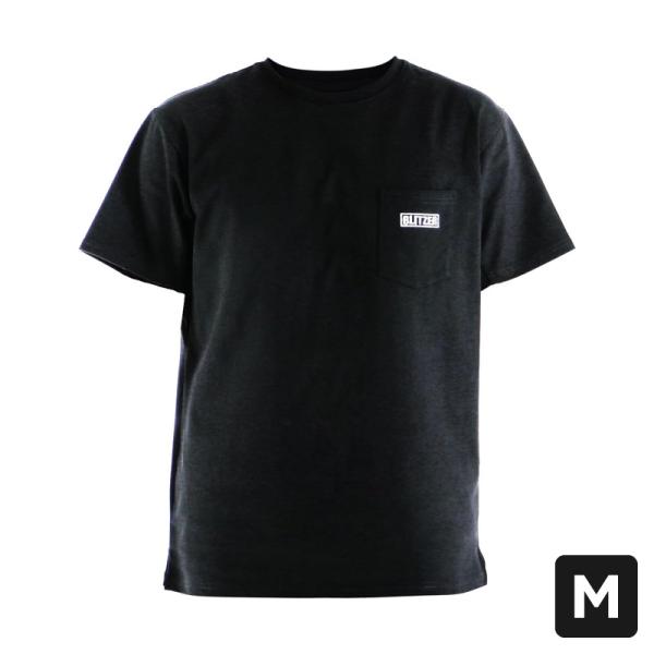 BLITZER(ブリッツァー) 投げ着（No-Stress Sleeve Tee） Mサイズ ヘビーコットンTシャツ BOP41M-BK ブラック JAN:4570257650120 -メーカー直送-