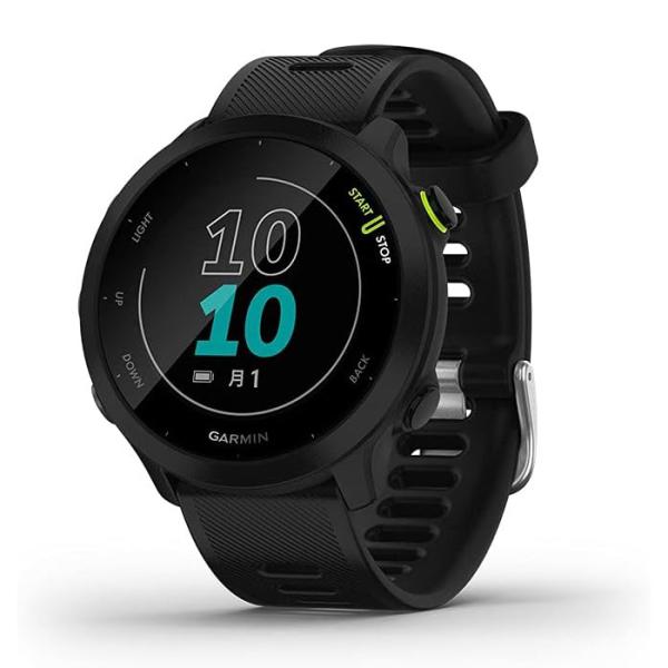 GARMIN ガーミン スマートウオッチ ForeAthlete 55 BLACK エントリーランナー向け ランニングウォッチ 2710070019014 【北海道沖縄離島は送料別途】-NA-