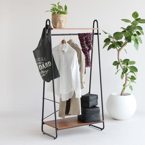 市場 ハンガーラック  大容量収納 anthem Hanger Rack ANH-3293BR-II ブラウン 組立品 【代引・日時指定・キャンセル不可・北海道沖縄離島配送不可】-FK-