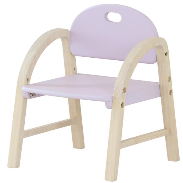市場 -amy- 木製キッズチェア 子供椅子 組立品 ILC-3434LPK ラベンダーピンク 【代引・日時指定・キャンセル不可・北海道沖縄離島配送不可】-FK-
