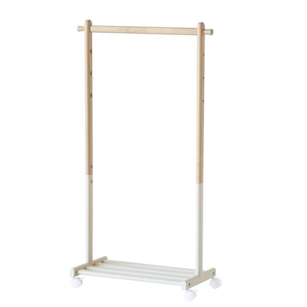 市場 Kids Hanger Rack -mill- ハンガーラック キッズハンガー 組立品 ILH-3685IV アイボリー 【代引・日時指定・キャンセル不可・北海道沖縄離島配送不可】-FK-
