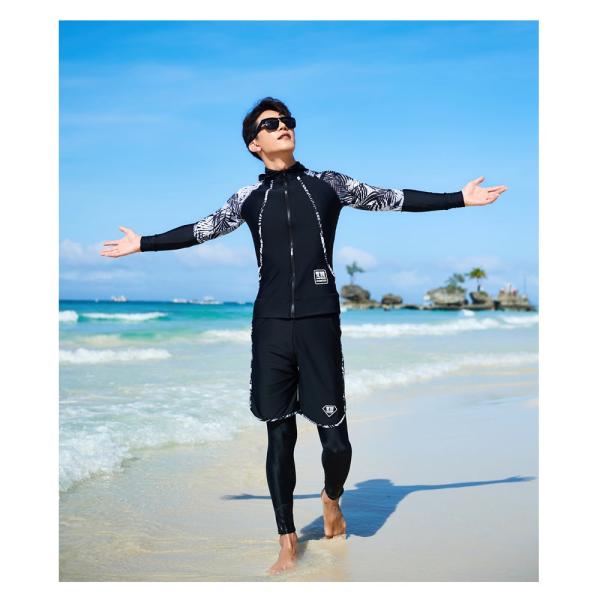 フィットネス水着 水着 メンズ ラッシュガード 上下セット 長袖 サーフフィットネス水着 おしゃれ 日焼け防止 スポーツ スイムウェア ジム 着脱簡単 M L Ll Buyee Buyee 일본 통신 판매 상품 옥션의 대리 입찰 대리 구매 서비스