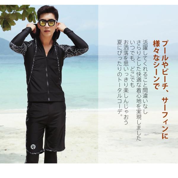 フィットネス水着 水着 メンズ ラッシュガード 上下セット 長袖 サーフパンツ スポーツ スイムウェア 練習用 競泳水着 M L Ll Buyee Buyee 日本の通販商品 オークションの代理入札 代理購入