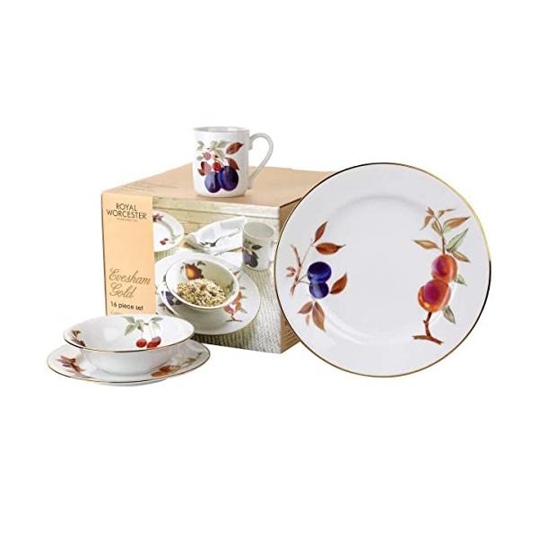 Eveshamゴールド磁器ディナープレート 2枚目