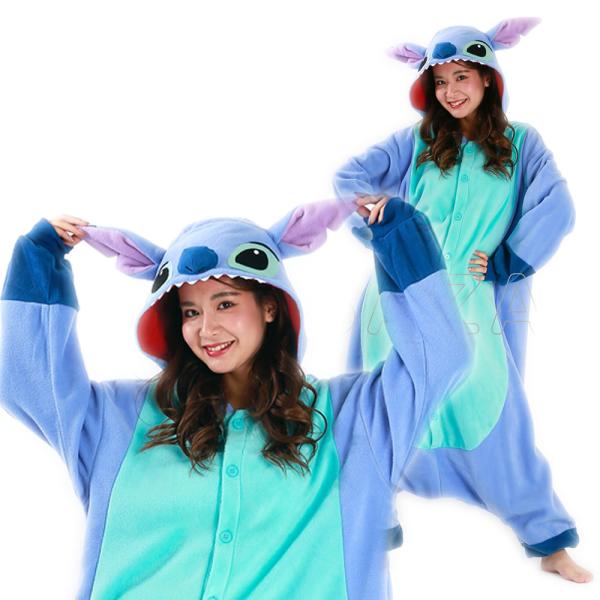 着ぐるみ スティッチ フリース リロアンドスティッチ SAZAC コスプレ パーティー衣装 DISNEY ディズニー DNY-071