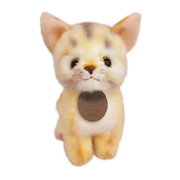 ぬいぐるみ 日本製 グレイスフル おすわりアビシニアン 猫ちゃん ペット かわいい 癒し 三英貿易 I-6854