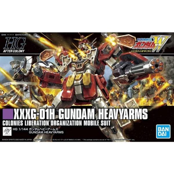 BANDAI SPIRITS バンダイ スピリッツ HGAC 新機動戦記ガンダムW ガンダムヘビーアームズ 1/144スケール 色分け済みプラモデル