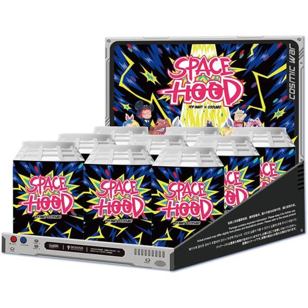 POPMART COOLABO SPACE HOOD シリーズ BOX ポップマート フィギュア