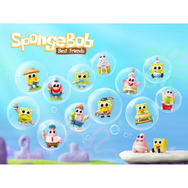 POPMART SpongeBob ベストフレンズ アソートBOX 未開封 hrco_spobobfriend
