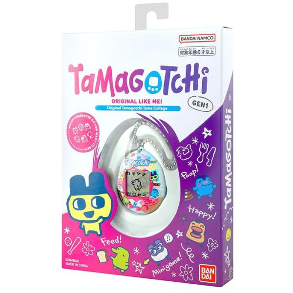たまごっち Original Tamagotchi Tama Collage タマ コラージュ 育成 ゲーム ポケット バンダイ BANDAI 国内正規品