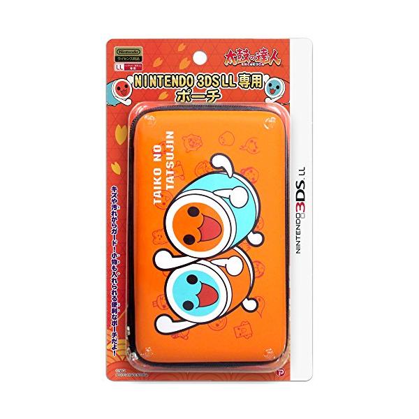 (未使用･未開封品)　太鼓の達人 NINTENDO 3DSLL専用 ポーチ オレンジ f4u0baa hrs-store_0655-009114