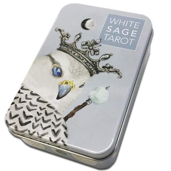 WHITE SAGE TAROT ホワイト・セージ・タロット（缶入） : HERITAGE