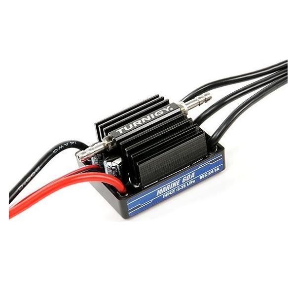 Marine 60A アンプ BEC 防水 水冷式 Turnigy★ホビーショップ青空