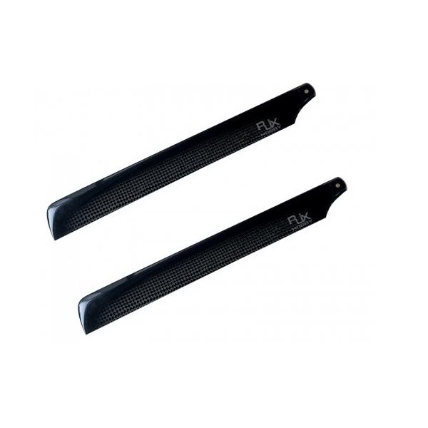 RJX 290mm カーボン ローター ブレード 黒☆ホビーショップ青空