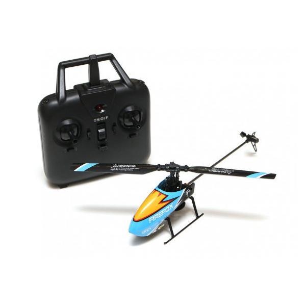 Firefox C129 4ch Flybarless Micro RC Helicopter (RTF) w/6