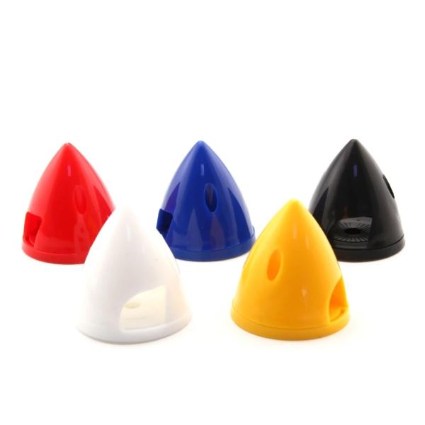 Gemfan 51mm プラスチック スピンナー 黄色 2ブレード